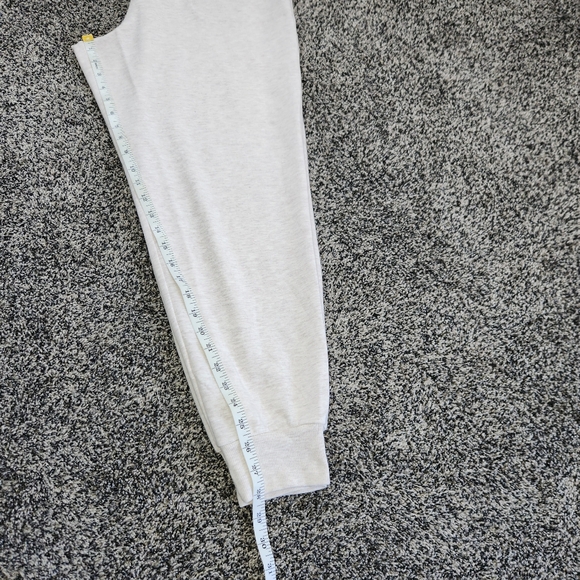 Large Women’s Athleta Balance Jumpsuit Sleeveless Jumpsuit Toasted Brown Heather - Picture 11 of 12